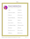 Properly Capitalized Nouns