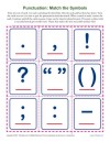 Punctuation: Match the Symbols
