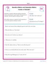 Question Marks and Quotation Marks: Inside or Outside?