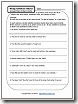 Punctuation Worksheets: Quotation Marks in Short Works