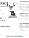 1st Grade Reading Comprehension Worksheets