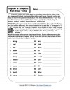 Regular and Irregular Verbs