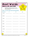 Root Words: Add S, ED, and ING