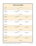 Lesson Plan Template - Secondary Detailed Unit