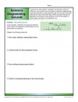 Gerunds Worksheet - Sentence Diagramming - Free, Printable Activity