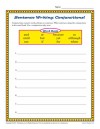 Sentence Writing: Conjunctions!