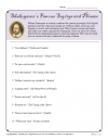 Shakespeare’s Famous Sayings and Phrases
