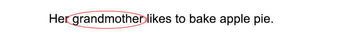 Singular Noun Sentence Examples