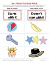 Consonant Sort: Words That Start With K