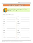 Printable Spelling Rules Worksheet - Adding LY