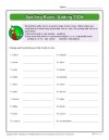Spelling Rules: Adding TION