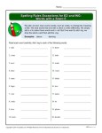 Spelling Rules Exceptions for ed and ing - Words with a silent e