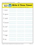 1st Grade Spelling Words Week 35 - K12Reader Spelling Curriculum