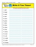 2nd Grade Spelling Words Week 12 – K12Reader Spelling Curriculum
