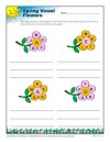 Spring Vowel Flowers