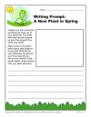 Writing Prompt: A New Plant in Spring