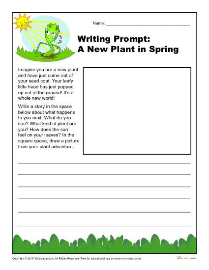 Spring Season Writing Prompt