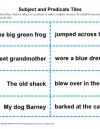 Subject and Predicate Activity Tiles
