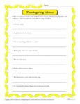 Thanksgiving Idioms Activity