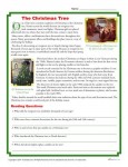 Free, Printable Christmas Reading Activity - Christmas Tree History