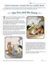 Classic Literature: Aesop’s The Fox and the Stork