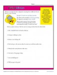 Using Idioms - Practice Worksheet Activity