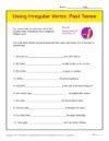 Using Irregular Verbs: Past Tense