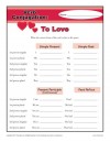 Verb Conjugations: To Love