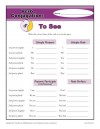 Verb Conjugations: To See