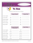 Verb Conjugation Worksheet - To See