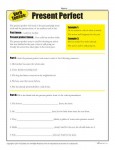 Verb Tenses Worksheet - Present Perfect