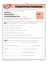 Verb Tense Worksheet: Present Perfect Continuous