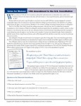 19th Amendment Reading Worksheet - Votes for Women