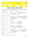 Vowel Teams: EE and EA