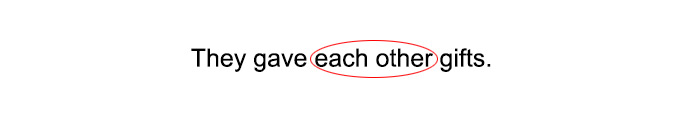 What is a Reciprocal Pronoun?
