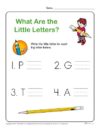 What Are the Little Letters?