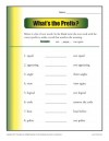 What is the Prefix Worksheet - Free, Printable Activity