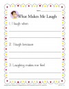 What Makes Me Laugh Writing Prompt