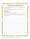 Write a Character Description