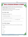 Write a Christmas Metaphor or Simile