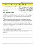 Write a Conclusion Paragraph about the U.S. Census