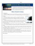 Write a Conclusion Printable Activity - When a Tornado is Coming