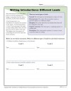 How to Write an Introduction: Different Leads