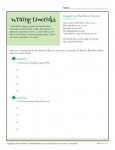 Printable Writing Limericks Activity - The Book of Nonsense
