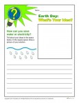 Earth Day Writing Prompt for 4th, 5th and 6th grade