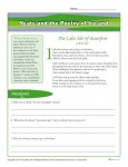 Yeats and the Poetry of Ireland - St. Patrick's Day Printable Worksheet
